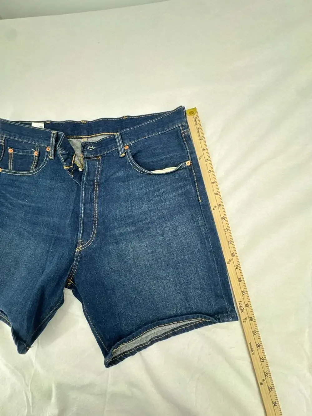 Levi's “Big E” 501 '93 Cut-Off Denim Jean Shorts